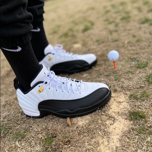 Brand new Air Jordan 12 Low Golf Taxi（ box without lid ) - Picture 2 of 8